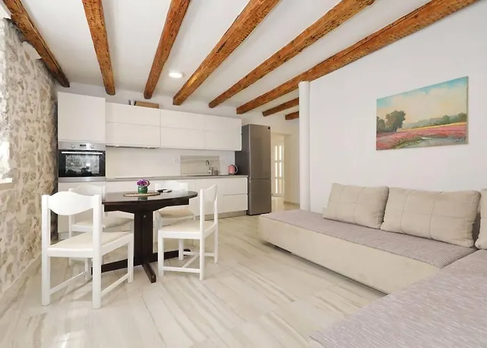 Stone House In The Center Of Town