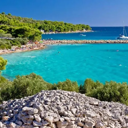 Stone House In The Center Of Town